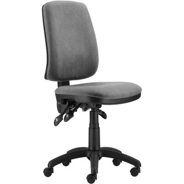 Irodai forgószék, szövetborítás, fekete lábkereszt, "1640 ASYN", szürke Irodai forgószék, szövetborítás, fekete lábkereszt, "1640 ASYN", szürke