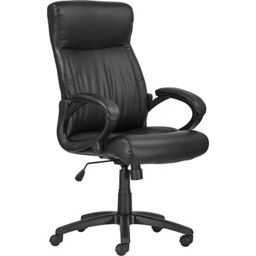 Főnöki szék, műbőrborítás, fekete lábkereszt, "Baltimore", fekete Főnöki szék, műbőrborítás, fekete lábkereszt, "Baltimore", fekete