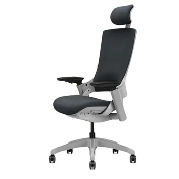 Irodai forgószék, feszített szövet háttámla, fekete szövet ülőlap, szürke műanyag váz és lábkereszt, "Wellington" Irodai forgószék, feszített szövet háttámla, fekete szövet ülőlap, szürke műanyag váz és lábkereszt, "Wellington"