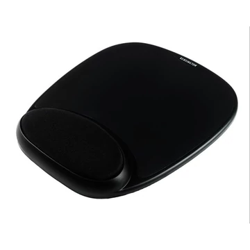 Egéralátét csuklótámasszal, géltöltésű, KENSINGTON, fekete Egéralátét csuklótámasszal, géltöltésű, KENSINGTON, fekete