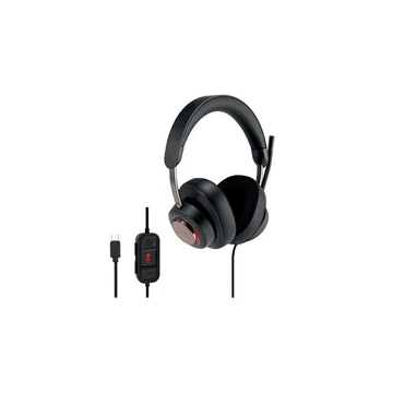 Fejhallgató, mikrofonnal, USB-C, KENSINGTON "H2000"