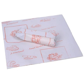 Húscsomagoló papír, íves, 28x32 cm, 5 kg Húscsomagoló papír, íves, 28x32 cm, 5 kg