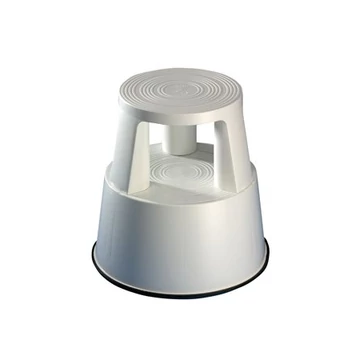 Gurulós polipropilén zsámoly, WEDO, világosszürke