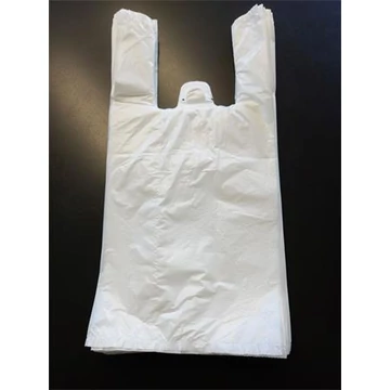 Ingvállas tasak, fehér, 19x8x39 cm Ingvállas tasak, fehér, 19x8x39 cm