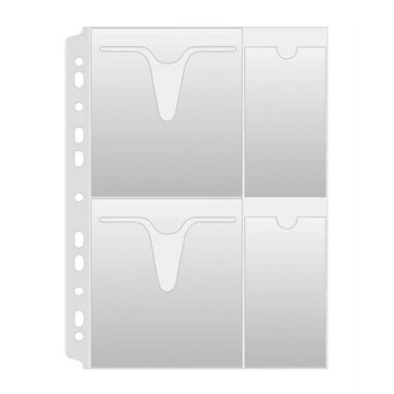 CD/DVD genotherm, lefűzhető, A4, 160 mikron, víztiszta, DONAU CD/DVD genotherm, lefűzhető, A4, 160 mikron, víztiszta, DONAU