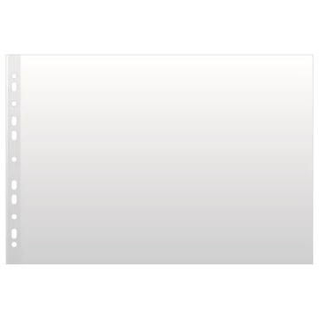 Genotherm, lefűzhető, A3, fekvő, 120 mikron, narancsos felület, DONAU, 50 db/csomag