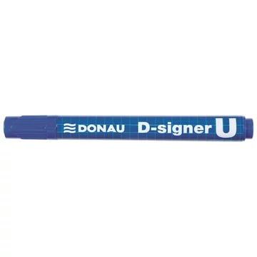 Alkoholos marker, 2-4 mm, kúpos, DONAU "D-signer U", kék Alkoholos marker, 2-4 mm, kúpos, DONAU "D-signer U", kék