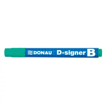 Táblamarker, 2-4 mm, kúpos, DONAU "D-signer B", zöld Táblamarker, 2-4 mm, kúpos, DONAU "D-signer B", zöld