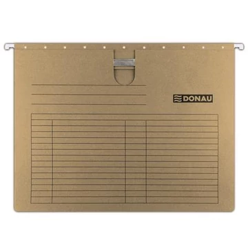 Függőmappa, gyorsfűzős, karton, A4, DONAU, barna Függőmappa, gyorsfűzős, karton, A4, DONAU, barna