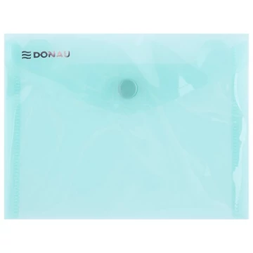 Irattartó tasak, A6, PP, patentos, DONAU, zöld Irattartó tasak, A6, PP, patentos, DONAU, zöld