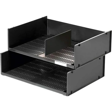 Irattálca, műanyag, fekvő, A3, DURABLE "Optimo", fekete Irattálca, műanyag, fekvő, A3, DURABLE "Optimo", fekete