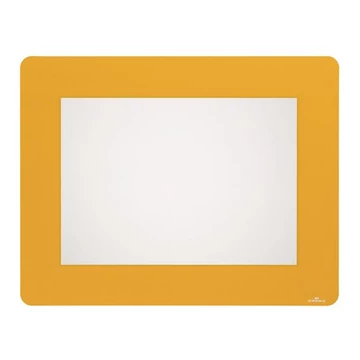 Padlójelölő ablak, sárga, A4, eltávolítható, DURABLE