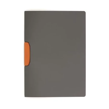 Gyorsfűző, klipes, A4, DURABLE "DURASWING® COLOR 30", narancssárga
