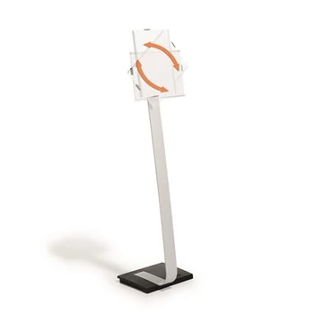Padlóállvány, A4, DURABLE "INFO SIGN", ezüst Padlóállvány, A4, DURABLE "INFO SIGN", ezüst