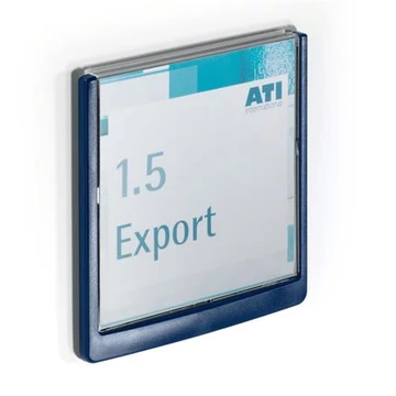 Információs tábla, 149x148,5 mm, DURABLE "CLICK SIGN", kék Információs tábla, 149x148,5 mm, DURABLE "CLICK SIGN", kék