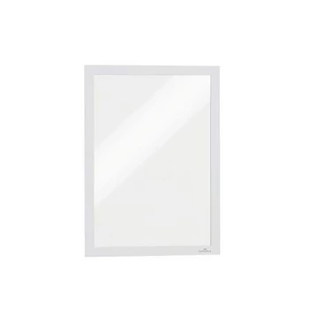 Infokeret, A4, öntapadó háttal, DURABLE "DURAFRAME®", fehér