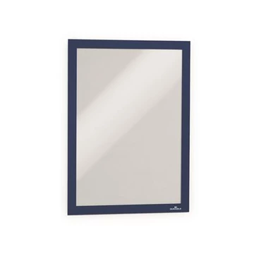 Infokeret, A4, öntapadó háttal, DURABLE "DURAFRAME®", sötétkék
