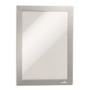 Infokeret, A5, mágneses, DURABLE "DURAFRAME MAGNETIC", ezüst
