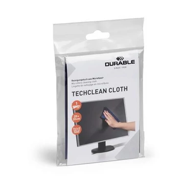 Törlőkendő, mikroszálas, 20x20 cm, DURABLE