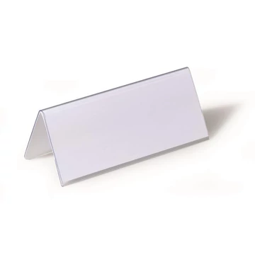 Névtábla tartó, asztali, 61/122x150 mm, DURABLE Névtábla tartó, asztali, 61/122x150 mm, DURABLE