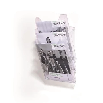Katalógustartó, asztali, A4, 3 rekeszes, DURABLE "Combiboxx", átlátszó Katalógustartó, asztali, A4, 3 rekeszes, DURABLE "Combiboxx", átlátszó
