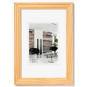 Képkeret, fa, 20x30 cm, "Grado" natúr