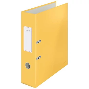 Iratrendező, 80 mm, A4, karton, 180°, LEITZ "Cosy Soft Touch", melegsárga Iratrendező, 80 mm, A4, karton, 180°, LEITZ "Cosy Soft Touch", melegsárga