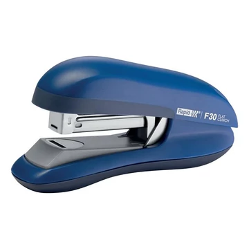 Tűzőgép, 24/6, 26/6, 30 lap, lapos tűzés, RAPID "F30", vízkék Tűzőgép, 24/6, 26/6, 30 lap, lapos tűzés, RAPID "F30", vízkék