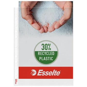 Genotherm, lefűzhető, A4 maxi, 100 mikron, narancsos felület, ESSELTE "Maxi", 25 db/csomag