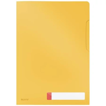 Genotherm, "L", A4, PP, LEITZ "Cosy Privacy", melegsárga, 3 db/csomag