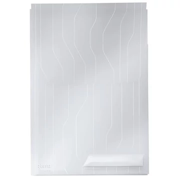Genotherm, lefűzhető, A4, 200 mikron, füllel, LEITZ "CombiFile Jumbo", áttetsző, 3 db/csomag