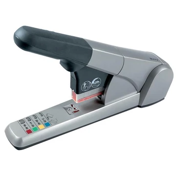 Tűzőgép, nagyteljesítményű, 80 lap, LEITZ "5551", ezüst Tűzőgép, nagyteljesítményű, 80 lap, LEITZ "5551", ezüst