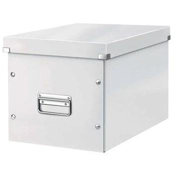 Doboz, L méret, LEITZ "Click&Store", fehér Doboz, L méret, LEITZ "Click&Store", fehér