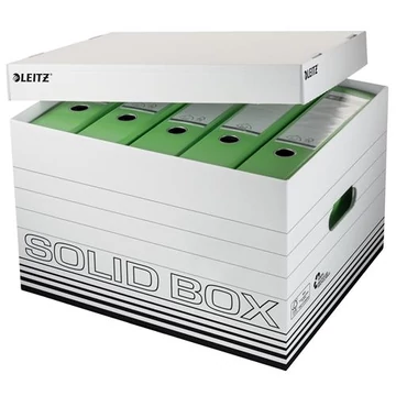 Archiválódoboz, L méret, LEITZ "Solid", fehér Archiválódoboz, L méret, LEITZ "Solid", fehér