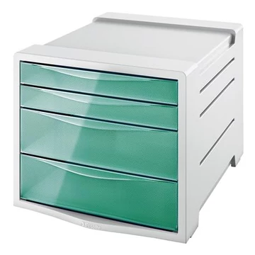 Irattároló, műanyag, 4 fiókos, ESSELTE "Colour`Breeze", áttetsző zöld Irattároló, műanyag, 4 fiókos, ESSELTE "Colour`Breeze", áttetsző zöld