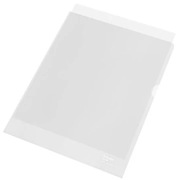 Genotherm, "L", A4, 100 mikron, narancsos felület, ESSELTE "Recycled", 100 db/csomag