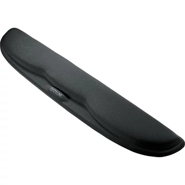 Csuklótámasz billentyűzethez, géltöltésű, ESSELTE "Fashion", fekete