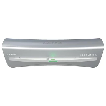 Laminálógép, A4, 80-125 mikron, LEITZ "iLam Home Office", szürke