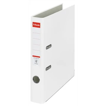 Iratrendező, 50 mm, A4, PP/karton, élvédő sínnel, ESSELTE "Economy", fehér Iratrendező, 50 mm, A4, PP/karton, élvédő sínnel, ESSELTE "Economy", fehér