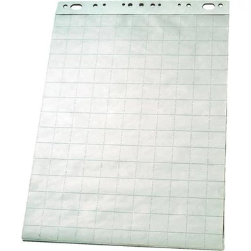 Flipchart papír, sima-kockás, 65 x 95,5 cm, 50 lap, ESSELTE