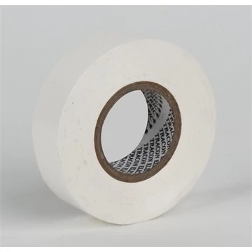 PVC szigetelőszalag, 20 m x 19 mm, fehér PVC szigetelőszalag, 20 m x 19 mm, fehér