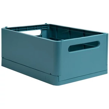 Tárolódoboz, A4+, összecsukható, EXACOMPTA "Skandi", nyugodt kék