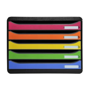 Irattároló, műanyag, 5 fiókos, EXACOMPTA "Big-Box Plus Horizon Iderama" Irattároló, műanyag, 5 fiókos, EXACOMPTA "Big-Box Plus Horizon Iderama"