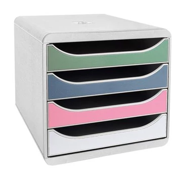 Irattároló, műanyag, 4 fiókos, EXACOMPTA "Big-Box Plus Autentic" Irattároló, műanyag, 4 fiókos, EXACOMPTA "Big-Box Plus Autentic"