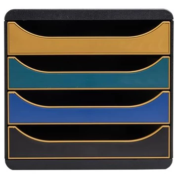 Irattároló, műanyag, 4 fiókos, EXACOMPTA "Big-Box Neo Deco" Irattároló, műanyag, 4 fiókos, EXACOMPTA "Big-Box Neo Deco"