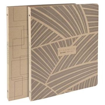 Gyűrűs könyv, 4 gyűrű, 20 mm, A4, karton, EXACOMPTA "Eterneco", vegyes minta Gyűrűs könyv, 4 gyűrű, 20 mm, A4, karton, EXACOMPTA "Eterneco", vegyes minta