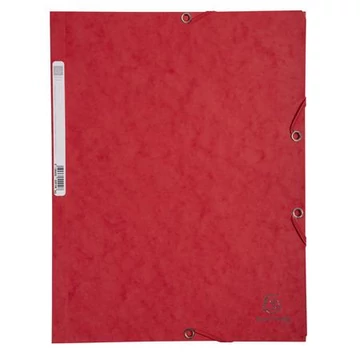 Gumis mappa, prespán, A4, EXACOMPTA, piros Gumis mappa, prespán, A4, EXACOMPTA, piros