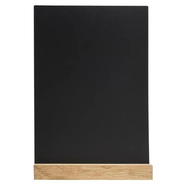 Krétatábla, álló, A4, menükhöz, EXACOMPTA, fekete