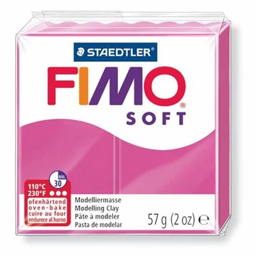 Gyurma, 57 g, égethető, FIMO "Soft", málna Gyurma, 57 g, égethető, FIMO "Soft", málna