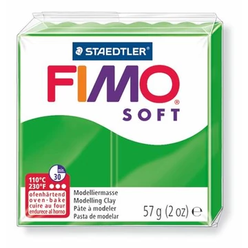 Gyurma, 57 g, égethető, FIMO "Soft", trópusi zöld Gyurma, 57 g, égethető, FIMO "Soft", trópusi zöld